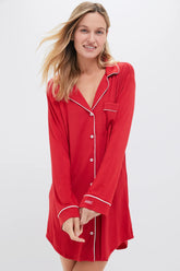 Haute Red Gisele Sleepshirt